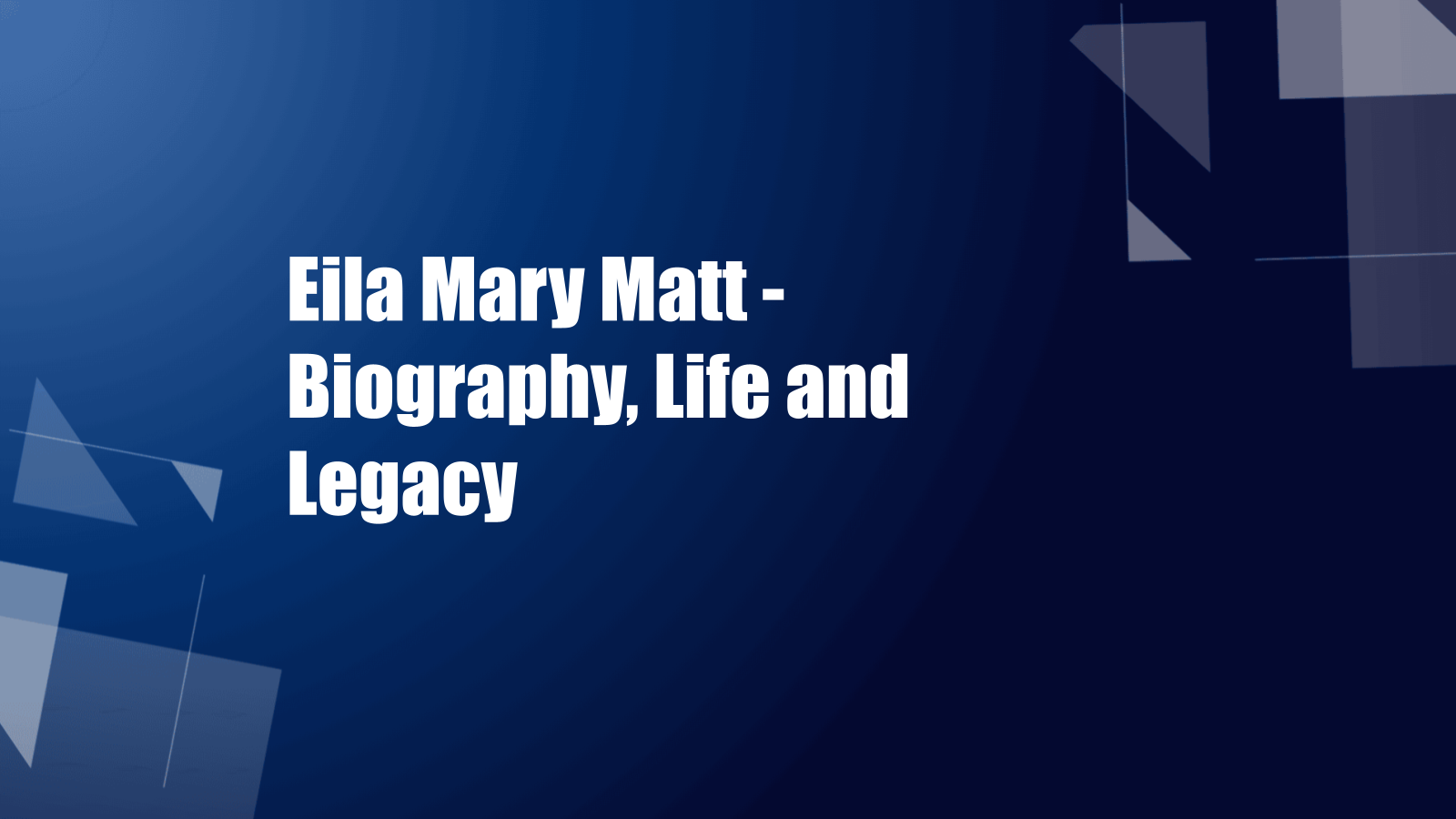 eila mary matt