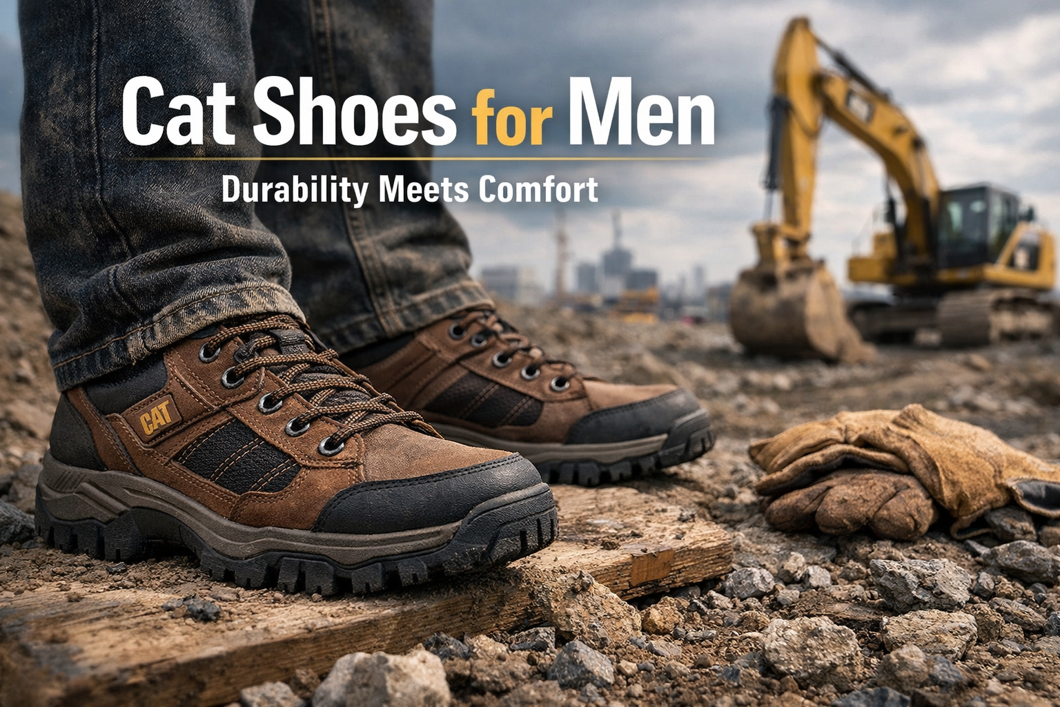 Cat Shoes for Men Durability Meets Comfort