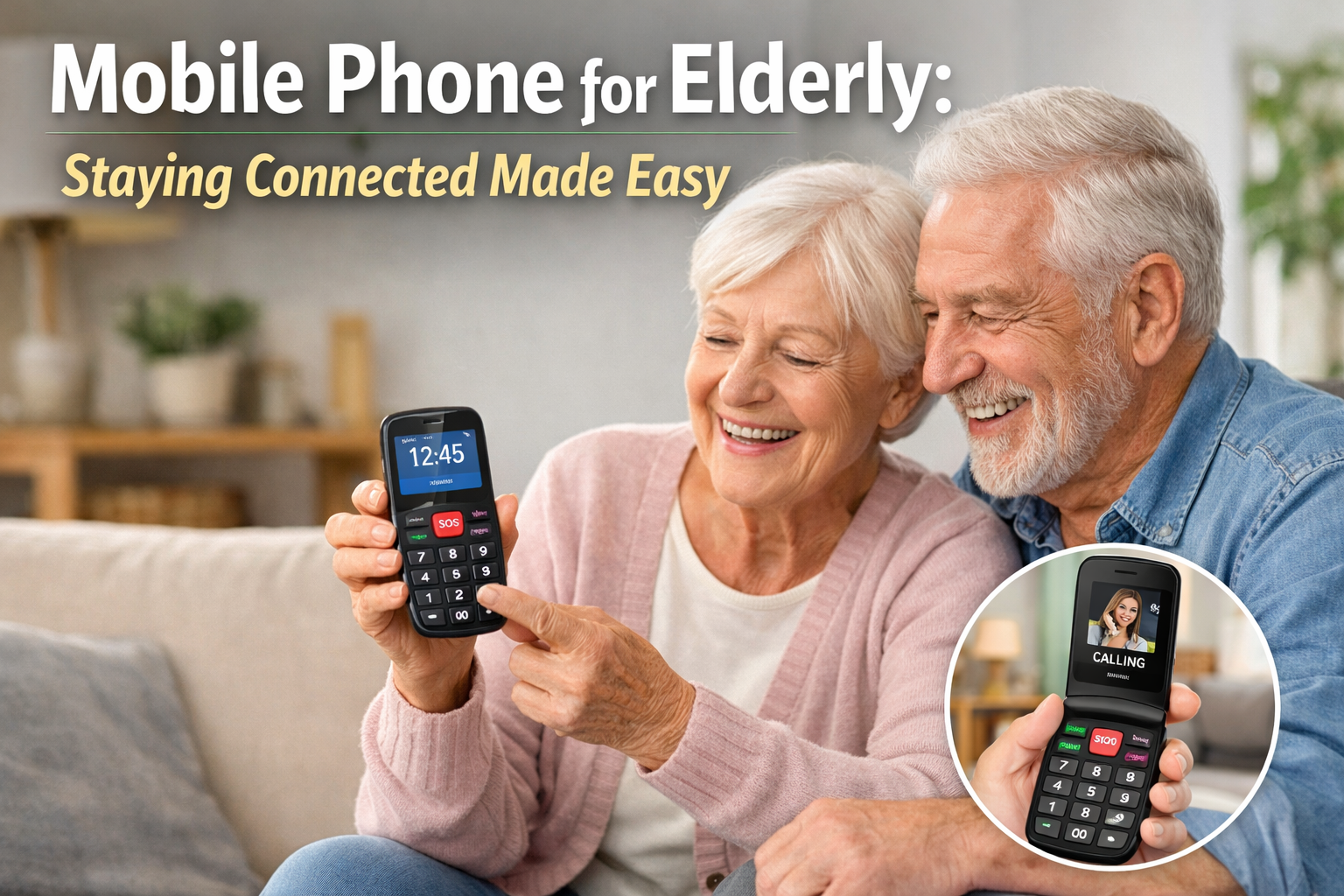 mobile phone for elderly Staying Connected Made Easy