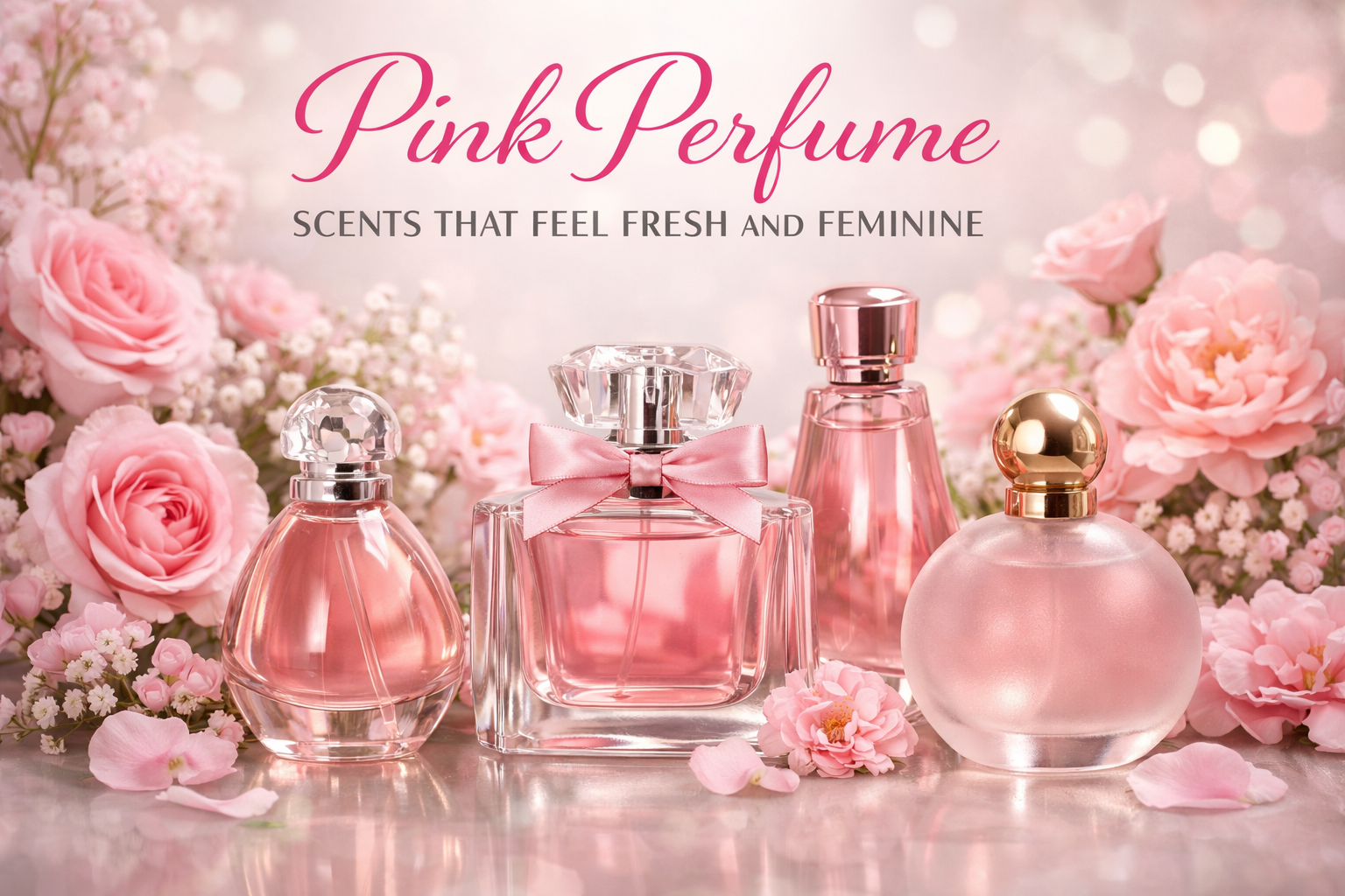 Pink perfume Scents That Feel Fresh and Feminine