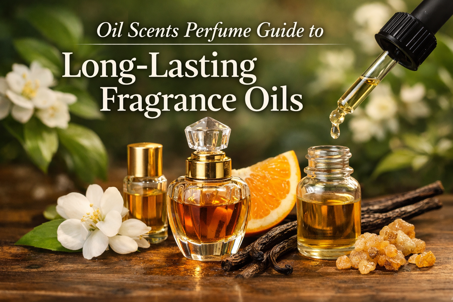Oil Scents Perfume Guide to Long-Lasting Fragrance Oils