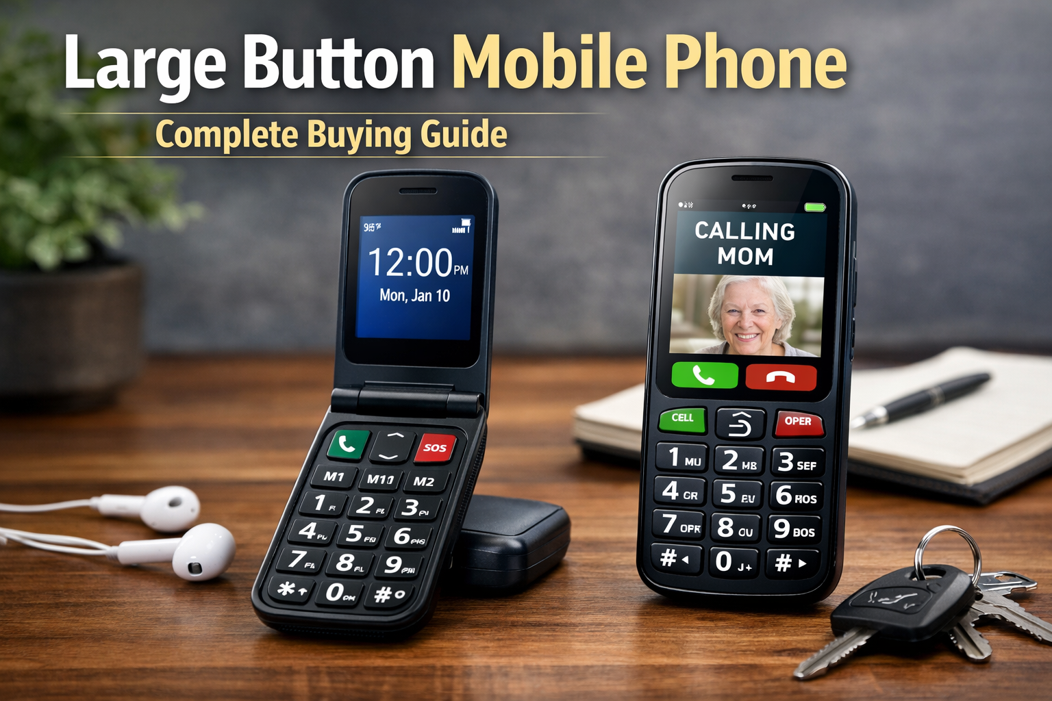 Large Button Mobile Phone Complete Buying Guide 